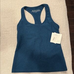 Beyond Yoga Deep Blue Racerback Tank